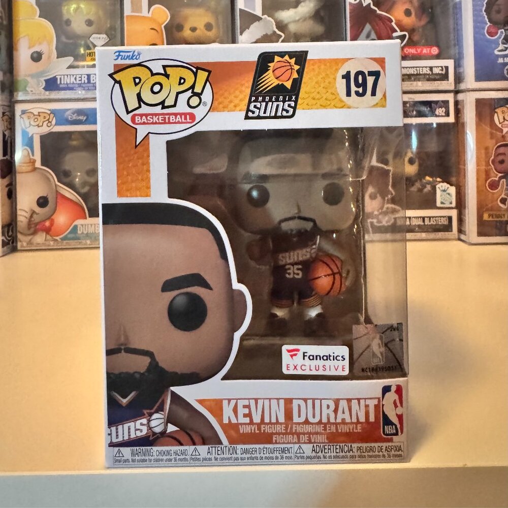 Funko Pop!  Kevin Durant #197 Fanatics (Exclusive) NBA Phoenix Suns